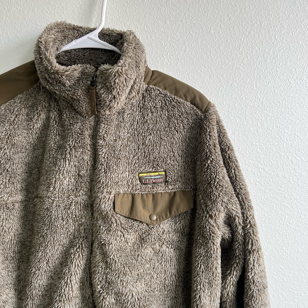 Fluffy Military Green Jacket